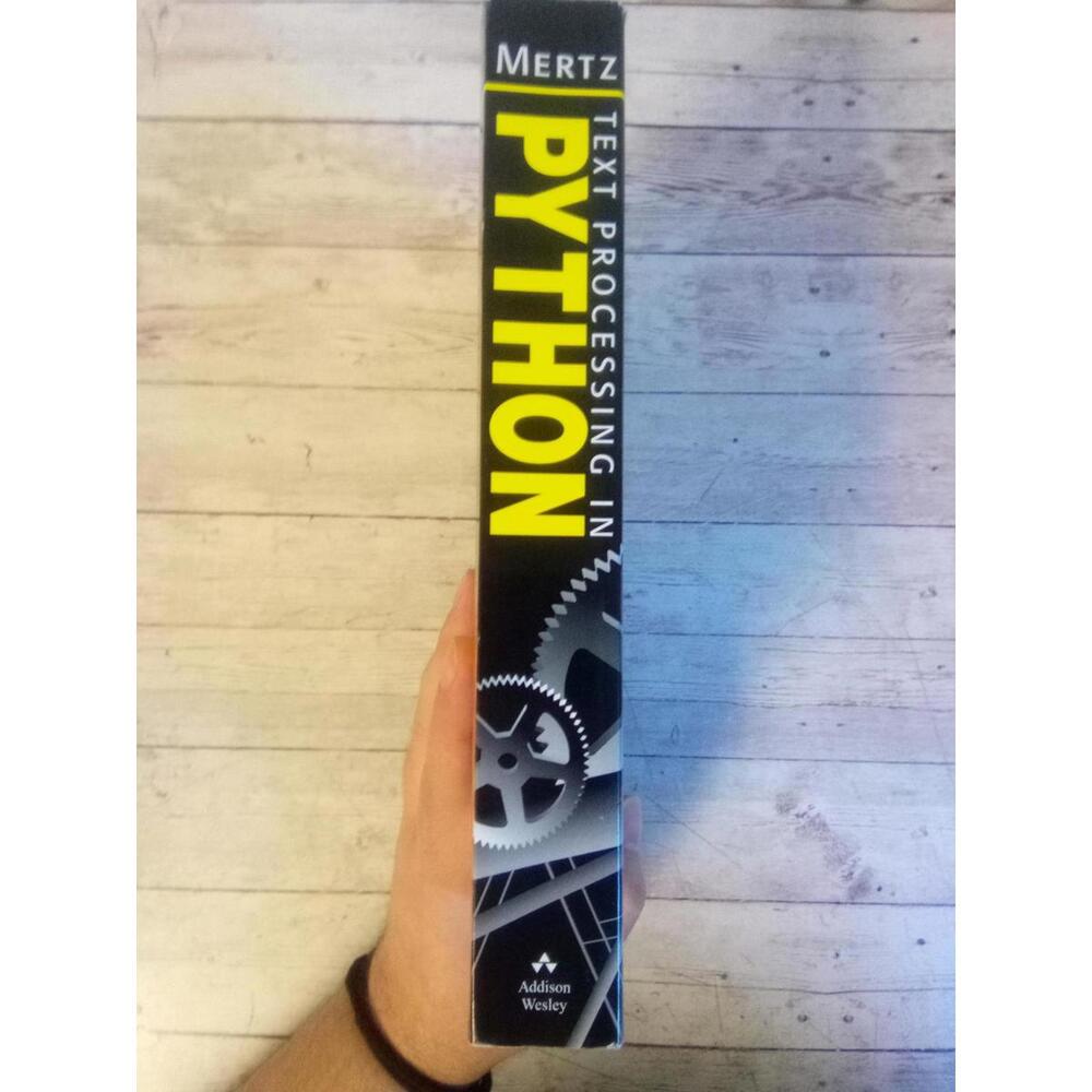 Text Processing In Python ~ David Mertz 2003 - Picture 3 of 4